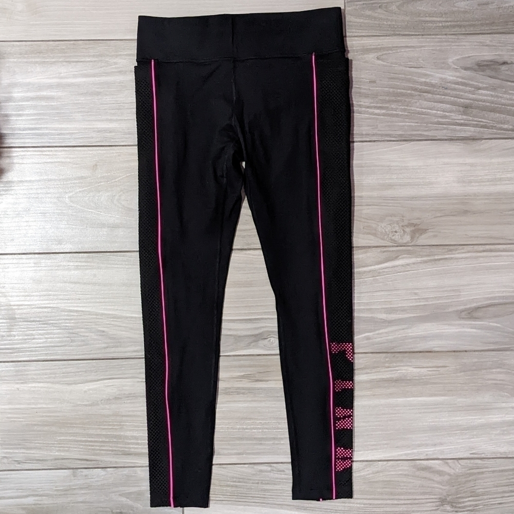 🧡 PINK Victoria's Secret Ultimate Netting Leggings With Phone Pockets